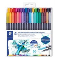 ESTUCHE DE PLÁSTICO CON 36 ROTULADORES, COLORES SURTIDOS STAEDTLER 3001 TB36 (Espera 4 dias)